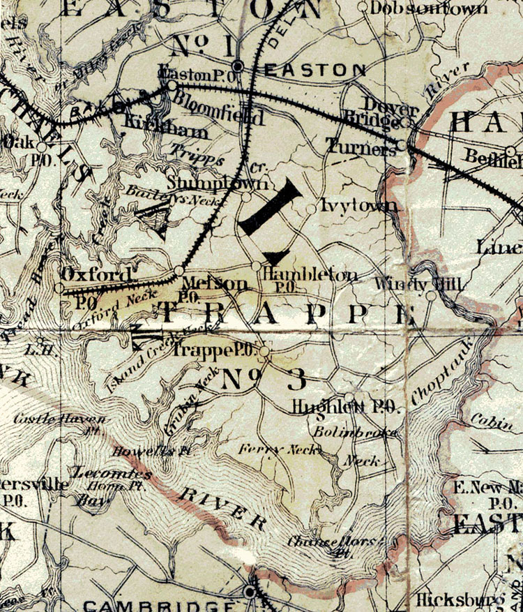Trappe area - J. L. Smith 1891.